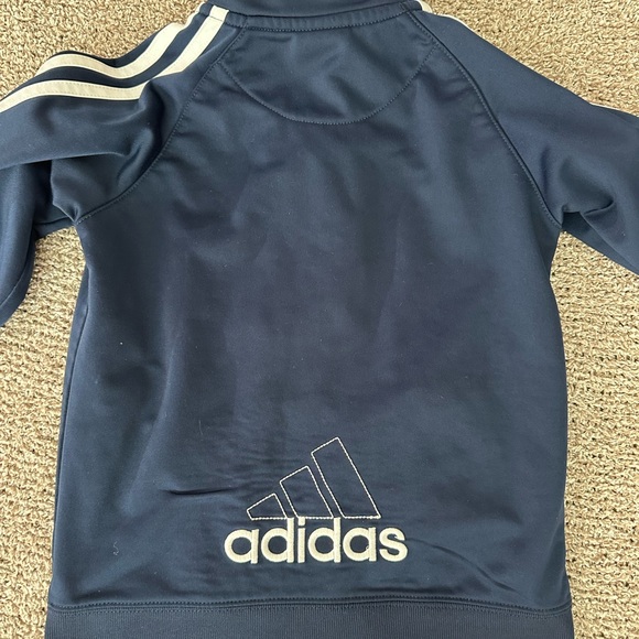 Adidas Kids Navy Tracksuit - Picture 5 of 6